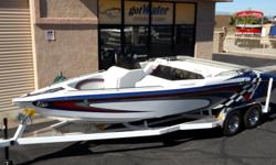 2012 Cheetah V-Dart Open Bow Jet Boat 23'
$39,900
http://www.gotwatermarine.com/Consignment_2012_Cheetah_V-Dart_Open_Bow_Jet_Boat_Grath_23.html
With only 7 hours on this "Dog House" jet boat, you will have a NEW boat, but not at the NEW boat price!&nbsp;