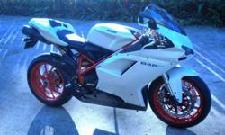 2012 Ducati Superbike 848 EVO Arctic in excellent condition, never outside always garage kept. 650 miles. Adult owned, carefully driven, not broken in. Accessories include: Zero Gravity Tinted windscreen Rizoma Mirror Extneders Ti-Tec Carbon Fiber Hugger