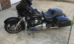 ?2012 Harley Davidson Streetglide FLHX 103
3,600 miles.&nbsp;
Retailed $19,439.00
For Sale $16,900.00
With Harley Davidson Seat Rest $400.00 Value
$100.00 Dashboard Compartment&nbsp;
$200.00 Skull Highway Pegs
&nbsp;