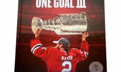 Asking $50.00. CALL: 312-951-8082 **Local Calls and Pick-Up Preferred, will ship anywhere in the continental USA for $15.00**
2015 Stanley Cup Champions CHICAGO BLACKHAWKS ONE GOAL III BOOK - SEALED.
Brand new, sealed, "ONE GOAL III The Inside Story of