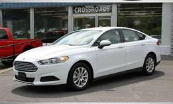 FOR UP-TO-DATE PRICING AND MORE PHOTOS, CLICK THIS LINK: http://www.crossroadsny.com/used/Ford/2015-Ford-Fusion-Ravena-NY-9bc02af50a0e0ae804cd52cb1d8629de.htm?searchDepth=1:1
2015 FORD FUSION "S" 10K Spotless Miles! Power Windows/Locks and Mirrors! SYNC