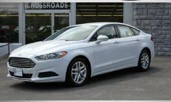 FOR UP-TO-DATE PRICING AND MORE PHOTOS, CLICK THIS LINK: http://www.crossroadsny.com/used/Ford/2015-Ford-Fusion-Ravena-NY-77b2f4700a0e0adf001605de98cbb67c.htm?searchDepth=1:1
2015 FORD FUSION SE SEDAN! 17K Like NEW Miles! White Exterior with Tan Interior
