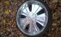 Need to sale immediately, four - 22 inch chrome rims/tires,&nbsp; purchased&nbsp; for $1600 now
70% off&nbsp; $500, like new.&nbsp; Cash only.&nbsp; &nbsp; Call or text 919 264 7070. Located in Fuquay Varina NC 27526.