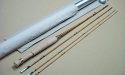 SERIOUS INQUIRIES PLEASE !!!!!!
1) DDB-"The RiverKeeper" PHY Driggs River Special, Split-Bamboo fly rod in ORIGINAL As-New condition. 7'2"foot Mortised and Hollow-built 3/2 rod for#5 line modeled from the vintage rod maker Paul H Young'spopular Driggs