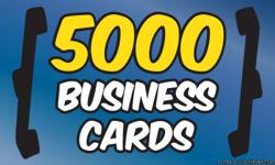 5000 BUSINESS CARDS $99
FULL COLOR FREE DESIGN BOTH SIDES
THICK 16 PT.
GLOSSY OR MATTED FINISH
CALL OR TEXT () -