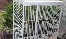 Almost new, hardly used California Cage. It was too big for Townhouse and has been in garage. Now moving. Paid $600 - will sell for $200 OBO.