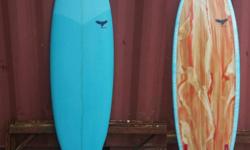 6'2 JZ Fun Shape Surfboard, used but in great condition.
6'2 x 21 1/2 x 2 5/8. ( 40 liters ).
Poly, double wing Pin tail with 3 fin futures set up.
Made in Pacifica. Contact number 650 922 four five three seven ask for Joel
$360.