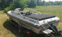 18 foot bow rider. Ready for water now or would make great project boat. Must sell asap lawyer wants money.