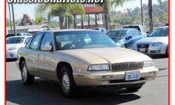If your looking for class and comfort then check out this '95 Buick Regal! This car rides super smooth with alloy wheels a Power seat, AC, Power locks windows and mirros and Cruise control. Also has Steering wheel radio controls!
Exterior: Gold
Interior: