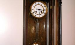 1910 Antique Wall Clock...see photo...
Measures: 29"L x 12-3/4"W x 6-3/4"D
Asking: $525...was appraised at $700.
CASH ONLY...negotiable...SERIOUS Collectors
UNBLOCK you phone number and Call: 516-655-7103