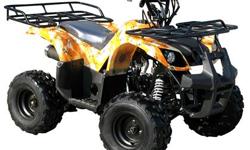 BRAND NEW 110cc, 6" tires Automatic with remote control, full suspension front and rear, and now with foot brake.
Call 215. 279.9292
We carry all PARTS for chinese bikes
ATV 110cc 6" tire $399
ATV 110cc 7" tire $599
ATV 125cc 7" Tire $650
Shipping $120 to