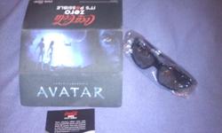 COCA-COLA JOINED UP WITH AVATAR AND JAMES CAMERON AND PRODUCED ONLY 5000 OF THESE GLASSES WORLDWIDE. THEY COME WITH A CERTIFICATE OF AUTHENTICITY, AND AN AVATAR DECOR TRIANGLE SHAPED BOX WITH MAGNETIC CLOSE TO CONTAIN THEM. THEY ARE MOST DEFINATELY A