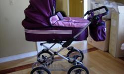 &nbsp;
An amazing ? LEO ? pram stroller for winter and summer, from newborn to three year old. Import from Europe, limited edition 2008, weary elegant.&nbsp;
I recommend this stroller to anyone who loves an amazing stroller with lots of style, very