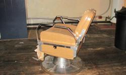 narda barber chair, chair is about over 20 years old, but hydralics are great.&nbsp; Chair cover has wear,so more for your hydralics then for the chair cover. These things sell for a lot more than asking. Email clarkshire@hotmail.com and leave phone