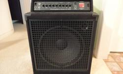 SWR "Workingman's 15" Bass guitar amplifier.&nbsp;160 watts, 15" woofer,1" tweeter, effects loop, DI out, professional quality amp at a fair price.