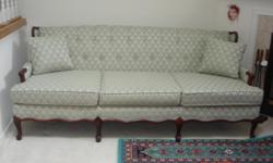 One sofa and one Love seat are in excellent condition. They are upholstered in a good quality of fabric. One couch length is 6' 6" and other is 4' 4". May consider BEST OFFER.