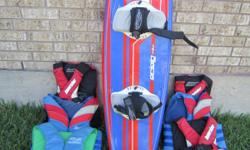 Boating Accessories include; 6 each Life Jackets, 1 each Ski Rope, 1 each Wake Board
