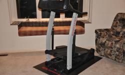 Bowflex Treadclimber TC3000
Excellent Condition
Purchased one year ago for $2,000 and was never used
Fully assembled, just plug-in and start using.
Equipment has been kept in the family room of the house and is in Brand New Never been used condition.