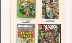 Bronze Age Comics Covers&nbsp; Poster&nbsp; 6.5"x10"&nbsp;&nbsp; *Cliff's Comics & Collectibles *Comic Books *Action Figures *Posters *Hard Cover & Paperback Books *Location: 656 Center Street, Apt A405, Wallingford, Ct *Cell phone # --