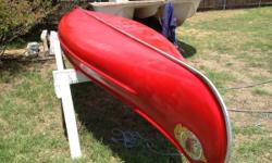 Fiberglass 14' Dolphin Canoe Chief wide body (Very Stable) for 1 nice kayak or 2 Kayaks depending on condition. Call/ txt 325-280-7739
&nbsp;