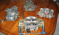 CARBURETORS--REBUILT--I rebuild Edelbrock and Holley carburetors and make them better than new. Call (209)538-1457 or(209)568-0497