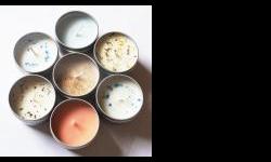 CARE CANDLES
Soy Wax Candles
Handmade, creatively colored, Perfect for Gifts!
4oz candle in Tin Container&nbsp;$5.00 each
www.care-candles.com