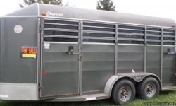 Chaparral 3 horse slant trailer.. In good condition, a couple spots of surface rust but could be taken care of easily.. The trailer is just sitting here, we are down to 1 horse and really have no use for it.. Come take a look at it and make me an offer..