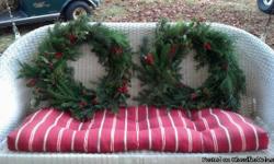 homemade christmas wreaths made to order $20 call 561 996 1670