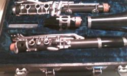 I have a nice used clarinet for sale.&nbsp; Great for band or practice.&nbsp; Engraving says "Pathfinder".&nbsp; It is made in China and seems to be of resin type product not wooden.
&nbsp;
..&nbsp; text or leave vm in reference to Clarinet.
&nbsp;
thx