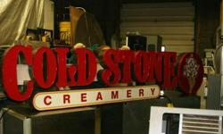 Cold Stone Creamery Outdoor Sign
? 118? x24?
? FMV$ 1250
? FOB Medina, Ohio 44256
Scorpion Nationwide LLC
Bill
(330) 591-9198