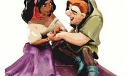 Walt Disney Classics Collection Figurine from the 1996 Film The Hunchback of Notre Dame. (Hunchback and Esmerelda) http://www.helenesfineart.com