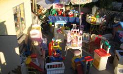 We have MANY, MANY TOYS FOR SALE.... I SALE CHILDREN S TOYS ON THE INTERNET AND WE ADD NEW THINGS EVERYDAY.. I DO HAVE IT SET UP THAT IF YOU WOULD LIKE TO COME BY AND TAKE A LOOK YOU ARE MORE THEN WELCOME TO...WE HAVE INDOOR AND OUTDOOR TOYS... WE ARE