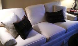 Cream Couch - Excellent Condition - Moving