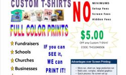 Sacramento Apparel Printing is a Direct to Garmet printing service!!!
CUSTOM T-shirts for any event,
*fUNDRAISERS
*SCHOOL TEAMS
*FAMILY REUNIONS
*ANYTHING YOU WANT/NEED A SHIRT FOR, WE GOT IT!
DESIGN IT ANY WAY YOU WANT AND LET US PRINT YOUR JOB!
NO