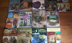 7 Decorative & Instructive painting books $20 for all or will sell @$3 ea.