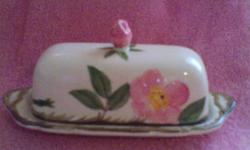 Franciscan Desert Rose covered butter dish. Family heirloom. Excellent condition.
