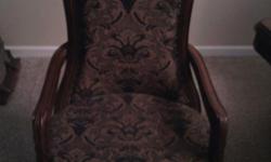Here are eight very nice never sat at dining room chairs. There are two captain chairs with arms and six side chairs. Email me at heavychevy_@hotmail.com