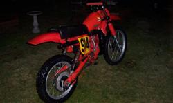 1979 CR125 Elsinore dirt bike that runs strong for sale or trade wanting to trade for a pickup