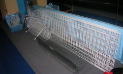 Grid system for wall or free standing displays. many sizes of baskets and display shelves up to four feet in length. Very versital and has many differant hangers and hooks. A fantastic savingings.
For more information call 317-250-3861