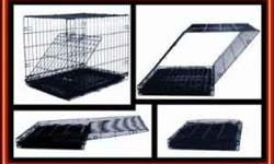 Dog Crate From Puppy to Adult Dog Kennel (Denver metro, Arvada, CO)
Dog Crate From Puppy to Adult Folding Wire Dog Kennel New $80
Let the Crate grow with your dog. This heavier weight crate will take your dog from puppy to adulthood saving you the trouble