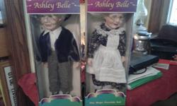 Ashley belle Grandma and Grandpa porcelain dolls