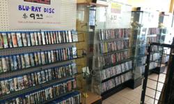 Previously Viewed DVD and Blu-Ray, over 3000 Titles.
* New Release: 2 DVD for $20.99
* Previously Viewed Blu-Ray: $9.99 and up
* Non New Release $6.99 ( Buy 3 get 1 Free )
Monday to Sunday - 2 pm to 10 pm
Top Video World
347 Judah Street @ 9th Avenue
San