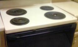 GE Almond & Black Electric Stove for sale.
Details include:
~Digital Clock
~Oven Light
~Timer
~Self Cleaning
The asking price is $135.00, cash & serious inquiries only please. Please call me at 901-830-5179 if you are interested in this item.