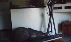Golds Gym stride trainer 500. Like new, barely used. Fluid natural motion with quiet drive system. Reduced from $250. Great deal!!.