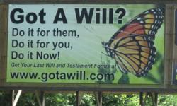 I'M ON VACATION THIS WEEK I'LL DO IT NEXT WEEK. I'm back to work this week, haven't got the time I'll do it next week. SOUND FAMILIAR. GOTAWILL.COM has made ESTATE PLANNING easy, right from your OWN HOME. Get the all the answers you need. Their