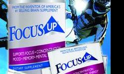 Focus Up! Improve your Focus, Concentration, Mood, Memory and Mental Energy!