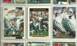 football card all sperated by teams from 1989-1994. such as troy aikman, jerry rice,and hundreds of other players. all hand picked. youll have to see to appreciate . im positive the values worth well more than im asking. i figured id try and get rid of