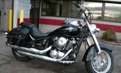 2008 Kawasaki Vulcan Motorcycle, VIN:JKAVN2B178A034705, 900cc Engine, 3389 Odometer Miles, 5-Speed Trans, Belt Driven, Leather Saddle Bags, Adjustable Windshield, Overall Nice Condition, Keys in (JO) SELLS SUBJECT TO CREDIT UNION APPROVAL OF HIGH BID
Item