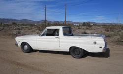 1964 FORD RANCHERO .302 V8 AT BUCKET SEATS.LIGHT BUILDER. NEW WINDSHEILD. RUNS VERY WELL.CONTACT FRED AT (703-2760100)..