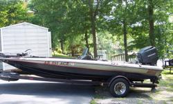 For Sale by Owner one 1990 Pro Staff MGI 18' 5" Bass Boat with a 150 H.P. Mariner Moter. Boat, trailer and motor in excellent conditions with little wear to boat interior, low hours on the outboard motor. I&nbsp;never abused the equipment.